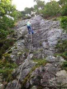 ella abseiling